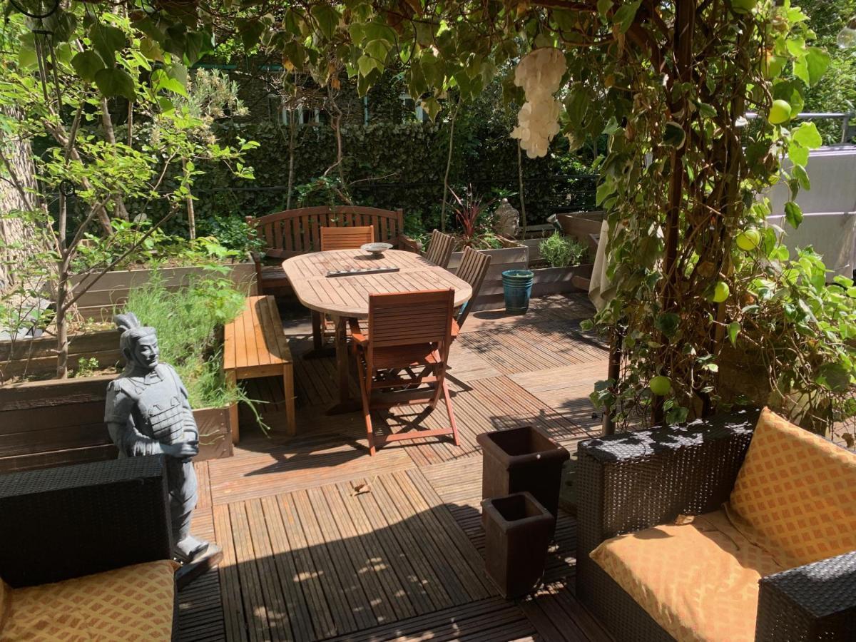 Paris Central Design Jardin & Terrasse Prive Zewnętrze zdjęcie